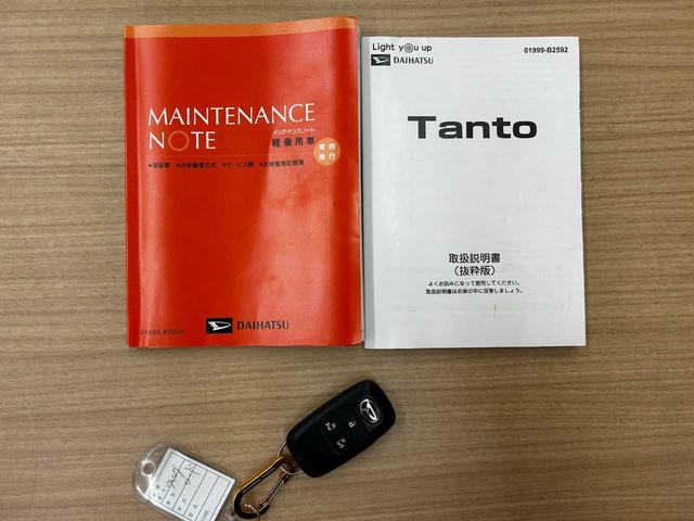 タント カスタムＸ　両側電動スライドドア　レーンキープアシスト　クリアランスソナー　衝突被害軽減ブレーキ　シートヒーター　オートライト　純正ナビ　フルセグＴＶ　ドライブレコーダー　禁煙車　Ｂｌｕｅｔｏｏｔｈ　ＥＴＣ（2枚目）