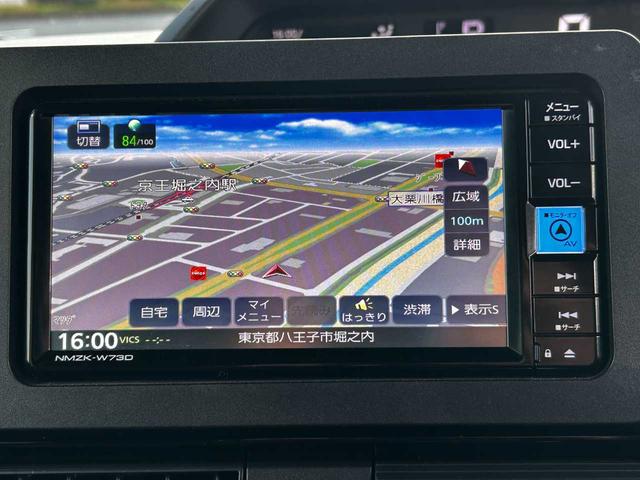 タント カスタムＸ　両側電動スライドドア　レーンキープアシスト　クリアランスソナー　衝突被害軽減ブレーキ　シートヒーター　オートライト　純正ナビ　フルセグＴＶ　ドライブレコーダー　禁煙車　Ｂｌｕｅｔｏｏｔｈ　ＥＴＣ（10枚目）