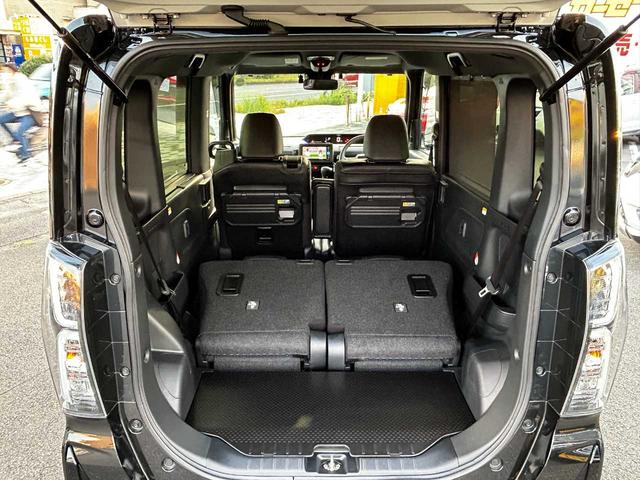 タント カスタムＸ　両側電動スライドドア　レーンキープアシスト　クリアランスソナー　衝突被害軽減ブレーキ　シートヒーター　オートライト　純正ナビ　フルセグＴＶ　ドライブレコーダー　禁煙車　Ｂｌｕｅｔｏｏｔｈ　ＥＴＣ（28枚目）