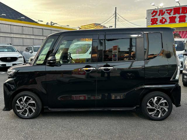 タント カスタムＸ　両側電動スライドドア　レーンキープアシスト　クリアランスソナー　衝突被害軽減ブレーキ　シートヒーター　オートライト　純正ナビ　フルセグＴＶ　ドライブレコーダー　禁煙車　Ｂｌｕｅｔｏｏｔｈ　ＥＴＣ（37枚目）