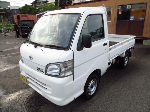 ピクシストラック スペシャルエアコン・パワステバージョン　三方開　オートマ車　エアコン　パワステ　エアバッグ　純正ラジオ　タイミングチェーン（4枚目）
