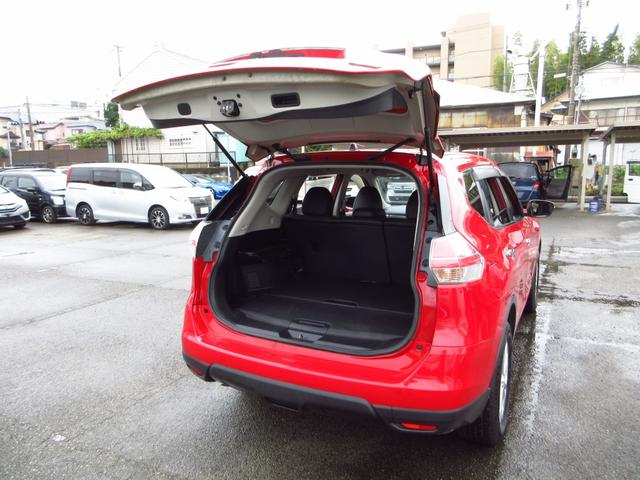 エクストレイル ２０Ｘ　パートタイム４ＷＤ　カプロンシート　ナビ　フルセグ　ＥＴＣ　Ｂカメラ　純正アルミ　ＬＥＤオートライト　フォグ　前席シートヒーター　インテリキー　アイストップ　プライバシーガラス　取説（30枚目）