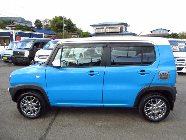 ハスラー G 5速マニュアル CD AUX USB ブルートゥース クスコタワーバー 社外アルミ アイドリングストップ 運転席シートヒーター キーレスキー オートエアコン プライバシーガラス ドアバイザー 保証書(5枚目)