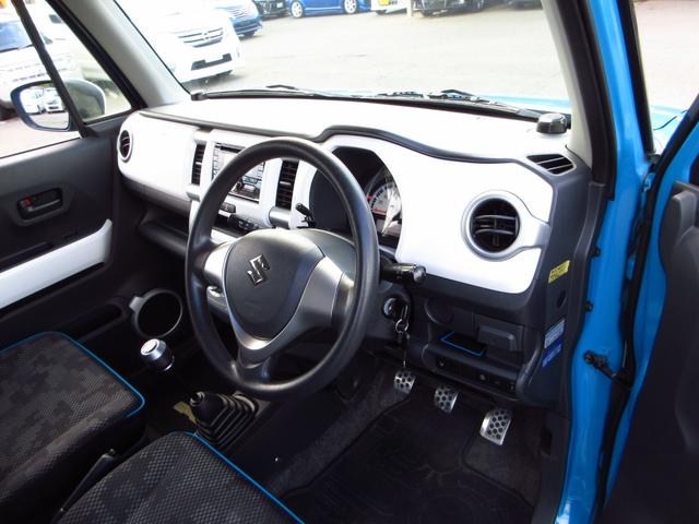 ハスラー G 5速マニュアル CD AUX USB ブルートゥース クスコタワーバー 社外アルミ アイドリングストップ 運転席シートヒーター キーレスキー オートエアコン プライバシーガラス ドアバイザー 保証書(25枚目)