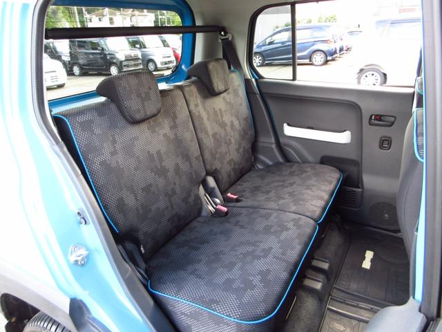 ハスラー G 5速マニュアル CD AUX USB ブルートゥース クスコタワーバー 社外アルミ アイドリングストップ 運転席シートヒーター キーレスキー オートエアコン プライバシーガラス ドアバイザー 保証書(27枚目)