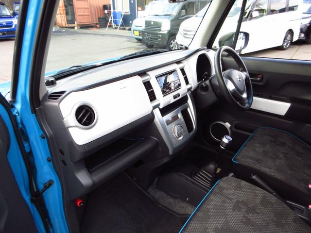 ハスラー G 5速マニュアル CD AUX USB ブルートゥース クスコタワーバー 社外アルミ アイドリングストップ 運転席シートヒーター キーレスキー オートエアコン プライバシーガラス ドアバイザー 保証書(28枚目)