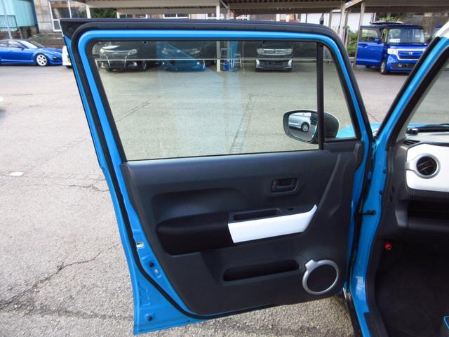 ハスラー G 5速マニュアル CD AUX USB ブルートゥース クスコタワーバー 社外アルミ アイドリングストップ 運転席シートヒーター キーレスキー オートエアコン プライバシーガラス ドアバイザー 保証書(53枚目)