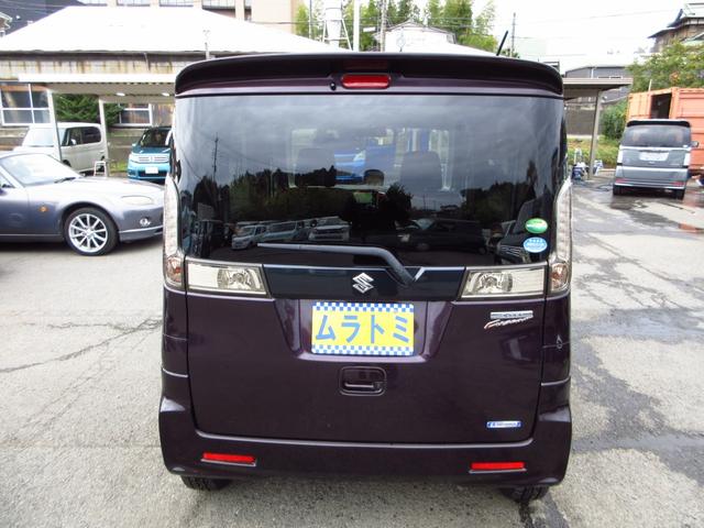 スペーシアカスタム ＧＳターボ　ターボ　ナビ　フルセグ　ブルートゥース　ＥＴＣ　左パワースライドドア　クルーズコントロール　純正エアロ　純正アルミ　ＨＩＤオートライト　フォグ　運転席シートヒーター　アイストップ　パドルシフト（7枚目）