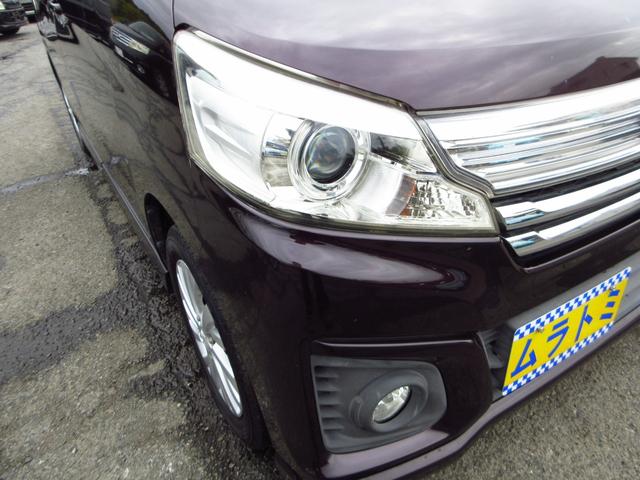 スペーシアカスタム ＧＳターボ　ターボ　ナビ　フルセグ　ブルートゥース　ＥＴＣ　左パワースライドドア　クルーズコントロール　純正エアロ　純正アルミ　ＨＩＤオートライト　フォグ　運転席シートヒーター　アイストップ　パドルシフト（15枚目）