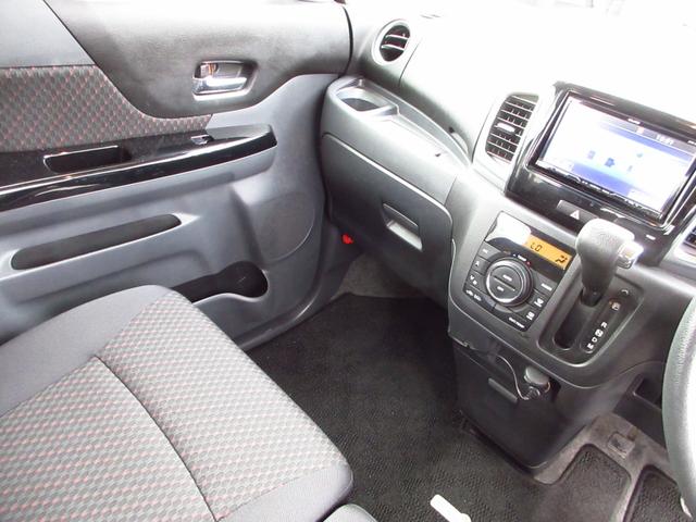 スペーシアカスタム ＧＳターボ　ターボ　ナビ　フルセグ　ブルートゥース　ＥＴＣ　左パワースライドドア　クルーズコントロール　純正エアロ　純正アルミ　ＨＩＤオートライト　フォグ　運転席シートヒーター　アイストップ　パドルシフト（50枚目）