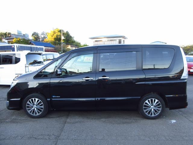 セレナ ハイウェイスター Vセレ+セーフティ SHV Aセフ 後期型 カプロンシート ナビ フルセグ ETC アラウンドビューカメラ 両側パワースライドドア エマージェンシーブレーキ クルーズコントロール 純正エアロ 純正アルミ LEDオートライト フォグ(5枚目)