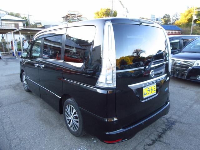 セレナ ハイウェイスター Vセレ+セーフティ SHV Aセフ 後期型 カプロンシート ナビ フルセグ ETC アラウンドビューカメラ 両側パワースライドドア エマージェンシーブレーキ クルーズコントロール 純正エアロ 純正アルミ LEDオートライト フォグ(6枚目)