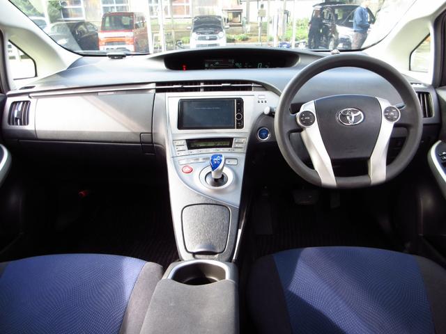 プリウス Ｓ　後期型　ナビ　フルセグ　ＥＴＣ　Ｂカメラ　前後ドライブレコーダー　純正アルミ　ＨＩＤオートライト　リアスモークフィルム　カーテンエアバッグ　トノカバー　ステアリモコン　取説　保証書（38枚目）