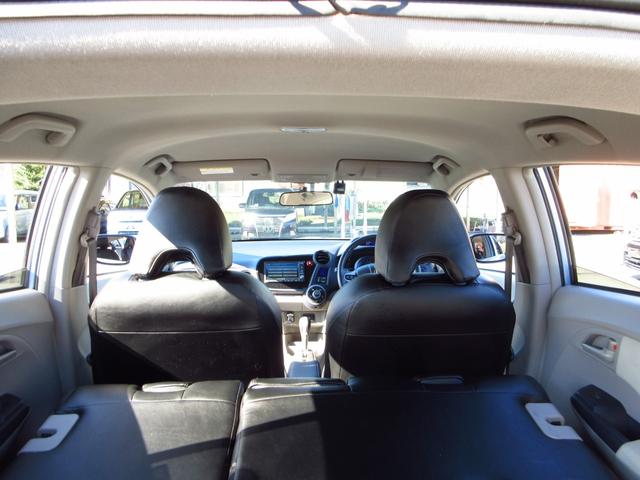 インサイト L ナビ テレビ ETC Bカメラ 前後ドラレコ スマートキー オートエアコン シートカバー フロントソナー 社外アルミ HIDオートライト 革巻きステアリング ECON トノカバー 取説 保証書(36枚目)