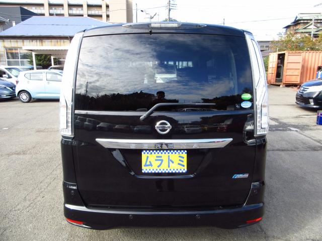 セレナ ハイウェイスターＳ－ＨＶアドバンスドセーフティパック　後期型　大型ナビ　フルセグ　ＥＴＣ　全周囲カメラ　両側パワースライドドア　フリップダウンモニター　純正エアロ　純正アルミ　ＬＥＤオートライト　フォグ　前後ソナー　インテリキー　クルーズコントロール（7枚目）