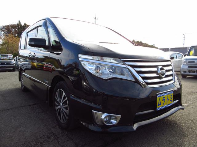 セレナ ハイウェイスターＳ－ＨＶアドバンスドセーフティパック　後期型　大型ナビ　フルセグ　ＥＴＣ　全周囲カメラ　両側パワースライドドア　フリップダウンモニター　純正エアロ　純正アルミ　ＬＥＤオートライト　フォグ　前後ソナー　インテリキー　クルーズコントロール（10枚目）