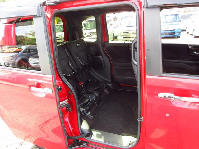 Ｎ－ＢＯＸカスタム Ｇ・Ｌターボホンダセンシング　雹害車　ターボ　ツートンカラー　ホンダセンシング　ナビ　フルセグ　ＥＴＣ　Ｂカメラ　両側パワースライドドア　パドルシフト　クルーズコントロール　ＬＥＤオートライト　フォグ　革巻きステア　コンビシート（27枚目）