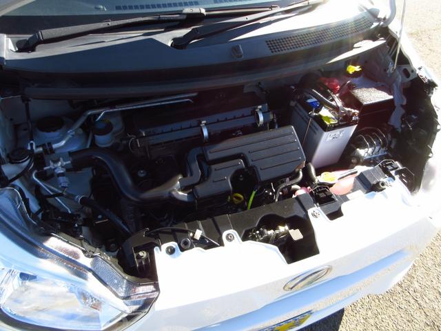 ミライース Ｂ　ＳＡＩＩＩ　スマートアシスト　ＣＤ　ＡＵＸ　ＥＴＣ　アイドリングストップ　フロントドアバイザー　フロントパワーウィンドウ　前後ソナー　キーレスキー　予備キー　プライバシーガラス　取説　保証書（12枚目）