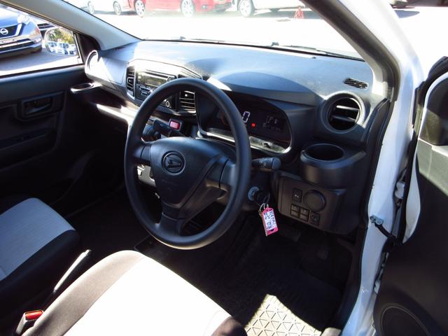 ミライース Ｂ　ＳＡＩＩＩ　スマートアシスト　ＣＤ　ＡＵＸ　ＥＴＣ　アイドリングストップ　フロントドアバイザー　フロントパワーウィンドウ　前後ソナー　キーレスキー　予備キー　プライバシーガラス　取説　保証書（24枚目）