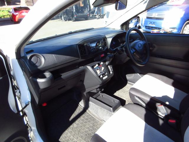 ミライース Ｂ　ＳＡＩＩＩ　スマートアシスト　ＣＤ　ＡＵＸ　ＥＴＣ　アイドリングストップ　フロントドアバイザー　フロントパワーウィンドウ　前後ソナー　キーレスキー　予備キー　プライバシーガラス　取説　保証書（27枚目）