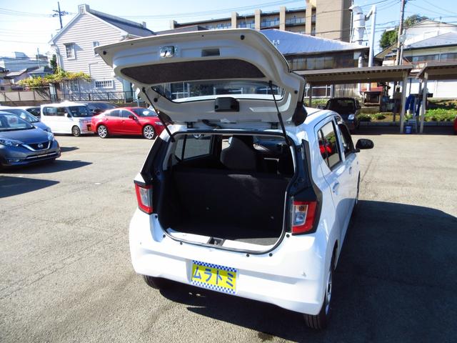 ミライース Ｂ　ＳＡＩＩＩ　スマートアシスト　ＣＤ　ＡＵＸ　ＥＴＣ　アイドリングストップ　フロントドアバイザー　フロントパワーウィンドウ　前後ソナー　キーレスキー　予備キー　プライバシーガラス　取説　保証書（30枚目）