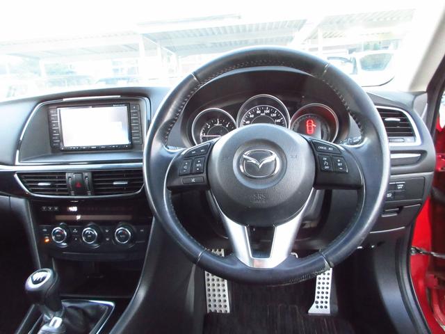 革巻きステアリング