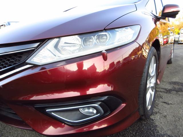 ジェイド ハイブリッドＸ　６人乗り　衝突軽減ブレーキ　ナビ　フルセグ　ＨＤＭＩ　ＥＴＣ　Ｂカメラ　コンビシート　クルーズコントロール　純正アルミ　ＬＥＤオートライト　フォグ　スマートキー　カーテンエアバッグ　ステアリモコン（16枚目）