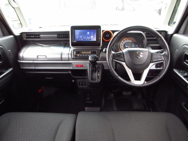 スペーシアギア ハイブリッドＸＺ　４ＷＤ　レンタカーアップ　ナビ　テレビ　ＥＴＣ　全周囲カメラ　両側パワースライドドア　衝突軽減ブレーキ　社外アルミ　ＬＥＤオートライト　フォグ　ルーフレール　リアソナー　革巻きステア　オートエアコン（15枚目）