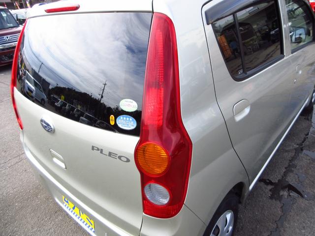 プレオ Ｆ　雹害車　５速マニュアル　純正デッキ　ＣＤ　キーレスキー　予備キー　電格ミラー　ドアバイザー　プライバシーガラス　イモビライザー　タイミングチェーン　取り扱い説明書（19枚目）