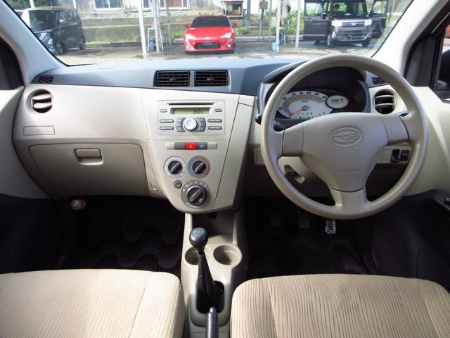 プレオ Ｆ　雹害車　５速マニュアル　純正デッキ　ＣＤ　キーレスキー　予備キー　電格ミラー　ドアバイザー　プライバシーガラス　イモビライザー　タイミングチェーン　取り扱い説明書（36枚目）