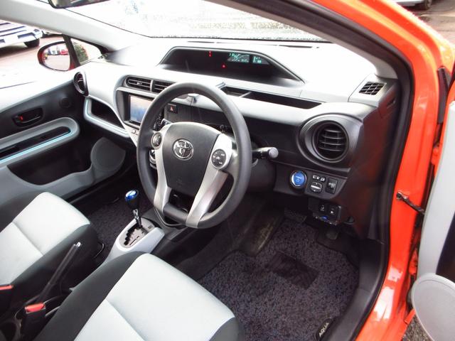 アクア Ｓ　ナビ　フルセグ　ブルートゥース　ＥＴＣ　Ｂカメラ　前後ドラレコ　社外アルミ　リアスポイラー　オートライト　オートエアコン　スマートキー　前席シートヒーター　ナノイー　ドアバイザー　プライバシーガラス（24枚目）