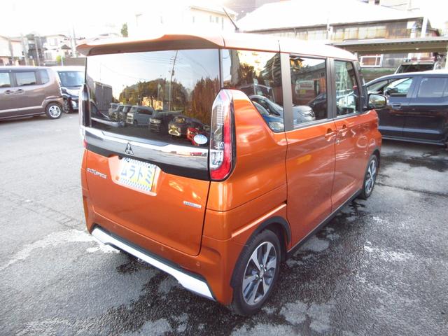 ｅＫクロススペース Ｔ　レンタカーアップ　ターボ　ナビ　ＥＴＣ　Ｂカメラ　パドルシフト　左パワースライドドア　純正アルミ　ＬＥＤオートライト　フォグ　前席シートヒーター　革巻きステアリング　スマートキー　オートエアコン（19枚目）