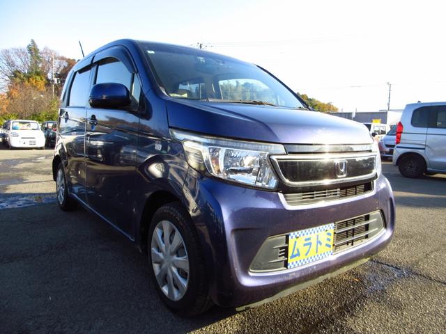 N-WGN G・Aパッケージ 雹害車 ナビ テレビ ブルートゥース Bカメラ フロントドライブレコーダー CTBA アイドリングストップ スマートキー オートエアコン カーテンエアバッグ HIDオートライト 取説 保証書(8枚目)