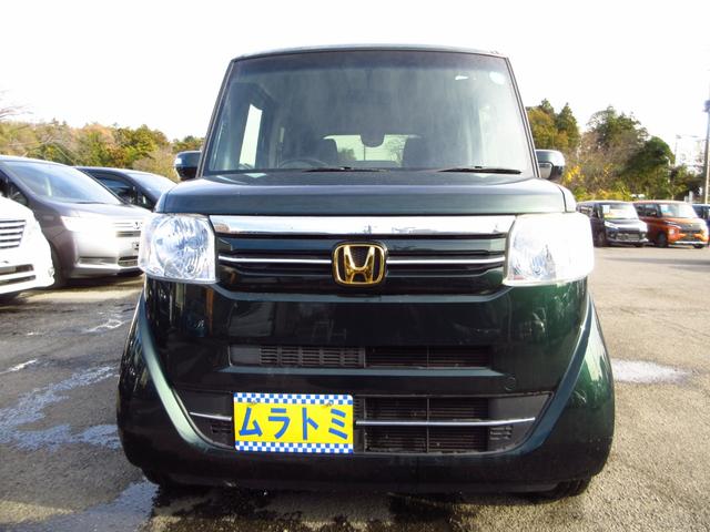 N-BOX G・ターボLパッケージ ターボ ナビ フルセグ ブルートゥース ETC Bカメラ クルーズコントロール 左パワースライドドア 革巻きステアリング 社外アルミ リアシェード オート電格ミラー スマートキー オートエアコン(3枚目)