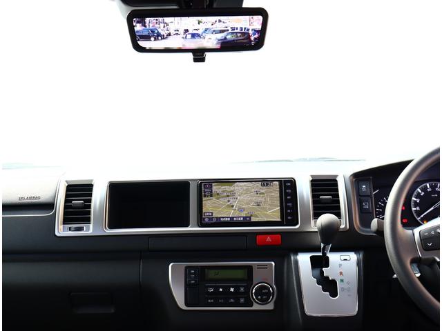 ハイエースワゴン ＧＬ　登録済未使用車　デジタルインナーミラー　パノラミックビューモニター　Ｔコネクトナビ　ＥＴＣ２．０　ＬＥＤ　プリクラッシュセーフティ　イージークローザー付き電動スライド　フロアマット　ドアバイザー（35枚目）