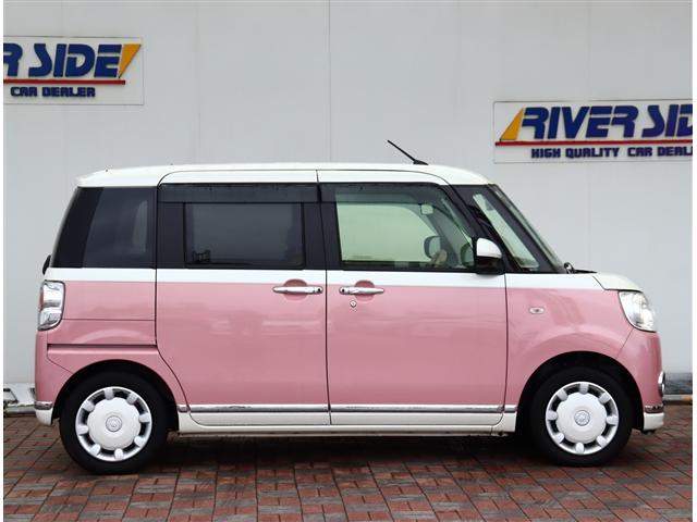 ムーヴキャンバス GメイクアップVS SAIII 禁煙車 衝突被害軽減システム ナビ&TV DVD再生 両側電動スライド(2枚目)