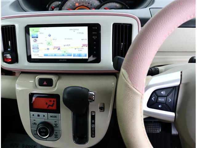 ムーヴキャンバス GメイクアップVS SAIII 禁煙車 衝突被害軽減システム ナビ&TV DVD再生 両側電動スライド(4枚目)