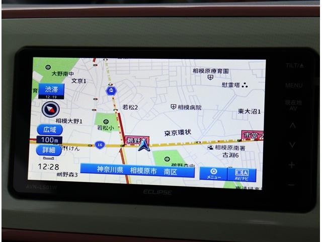 ムーヴキャンバス GメイクアップVS SAIII 禁煙車 衝突被害軽減システム ナビ&TV DVD再生 両側電動スライド(6枚目)