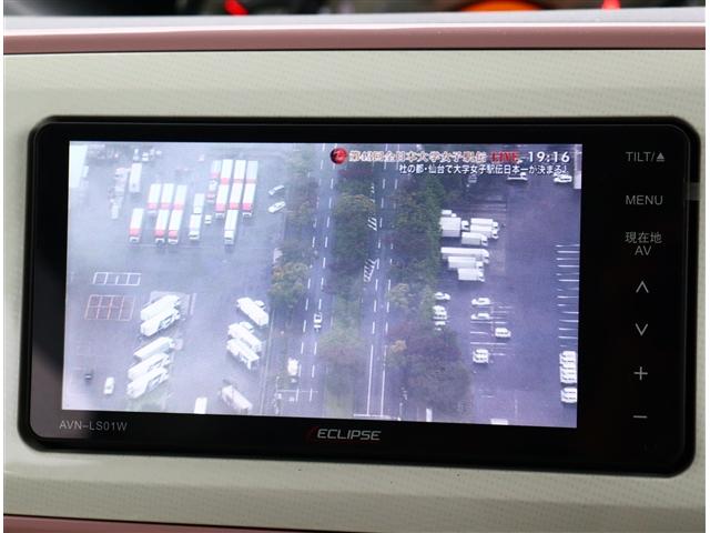 ムーヴキャンバス GメイクアップVS SAIII 禁煙車 衝突被害軽減システム ナビ&TV DVD再生 両側電動スライド(9枚目)