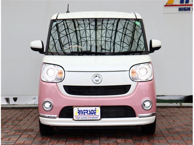 ムーヴキャンバス GメイクアップVS SAIII 禁煙車 衝突被害軽減システム ナビ&TV DVD再生 両側電動スライド(17枚目)