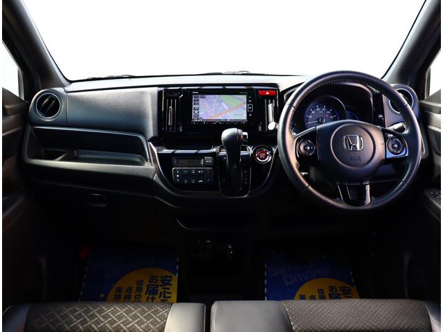 N-WGNカスタム G・ターボパッケージ CTBA 純正メモリーナビ フルセグTV バックカメラ ブルートゥース クルコン ETC スマートキー USB 15AW パドルシフト オートエアコン HID オートライト ハーフレザー サイドSRS(7枚目)