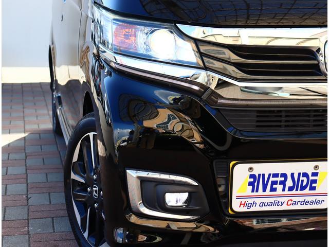 N-WGNカスタム G・ターボパッケージ CTBA 純正メモリーナビ フルセグTV バックカメラ ブルートゥース クルコン ETC スマートキー USB 15AW パドルシフト オートエアコン HID オートライト ハーフレザー サイドSRS(36枚目)