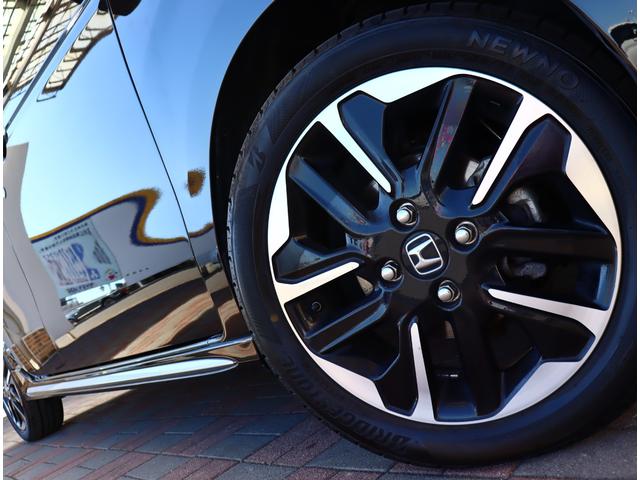 N-WGNカスタム G・ターボパッケージ CTBA 純正メモリーナビ フルセグTV バックカメラ ブルートゥース クルコン ETC スマートキー USB 15AW パドルシフト オートエアコン HID オートライト ハーフレザー サイドSRS(39枚目)