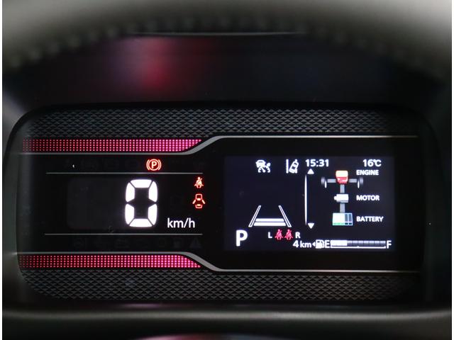 スペーシアカスタム ハイブリッドXSターボ 届出済未使用車 全方位カメラ付ナビ フルセグ HUD アダプティブクルーズ スズキセーフティサポート リアサーキュレーター 両電動スライド シートヒーター ステアリングヒーター パドルシフト 禁煙車(16枚目)