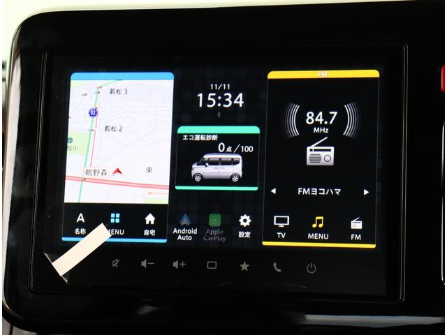 スペーシアカスタム ハイブリッドXSターボ 届出済未使用車 全方位カメラ付ナビ フルセグ HUD アダプティブクルーズ スズキセーフティサポート リアサーキュレーター 両電動スライド シートヒーター ステアリングヒーター パドルシフト 禁煙車(27枚目)