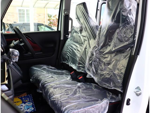 スペーシアカスタム ハイブリッドXSターボ 届出済未使用車 全方位カメラ付ナビ フルセグ HUD アダプティブクルーズ スズキセーフティサポート リアサーキュレーター 両電動スライド シートヒーター ステアリングヒーター パドルシフト 禁煙車(45枚目)