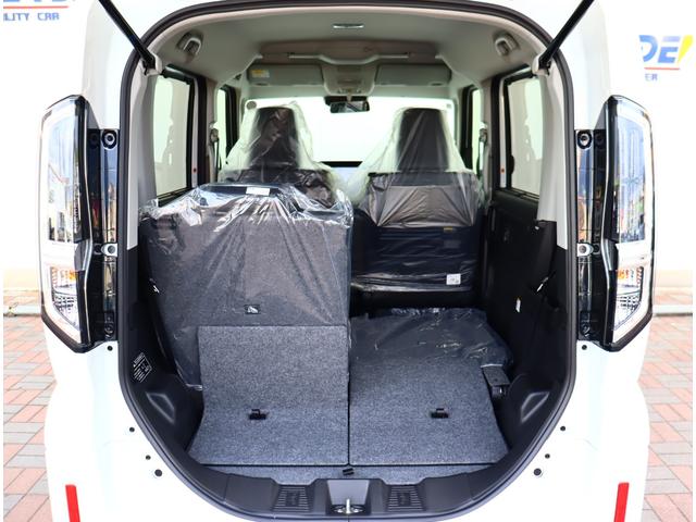 スペーシアカスタム ハイブリッドXSターボ 届出済未使用車 全方位カメラ付ナビ フルセグ HUD アダプティブクルーズ スズキセーフティサポート リアサーキュレーター 両電動スライド シートヒーター ステアリングヒーター パドルシフト 禁煙車(47枚目)