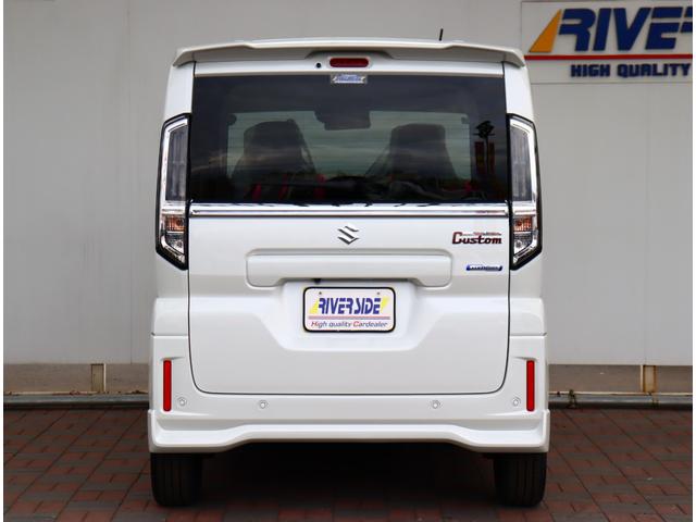 スペーシアカスタム ハイブリッドXSターボ 届出済未使用車 全方位カメラ付ナビ フルセグ HUD アダプティブクルーズ スズキセーフティサポート リアサーキュレーター 両電動スライド シートヒーター ステアリングヒーター パドルシフト 禁煙車(53枚目)