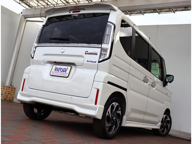 スペーシアカスタム ハイブリッドXSターボ 届出済未使用車 全方位カメラ付ナビ フルセグ HUD アダプティブクルーズ スズキセーフティサポート リアサーキュレーター 両電動スライド シートヒーター ステアリングヒーター パドルシフト 禁煙車(54枚目)