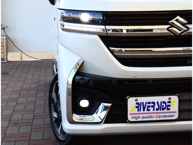 スペーシアカスタム ハイブリッドXSターボ 届出済未使用車 全方位カメラ付きメモリーナビ フルセグTV スマホ連携 HUD シート&ステアリングヒーター リアサーキュレーター 禁煙車 記録簿 衝突被害軽減システム ナビ&TV 両側電動スライド(15枚目)